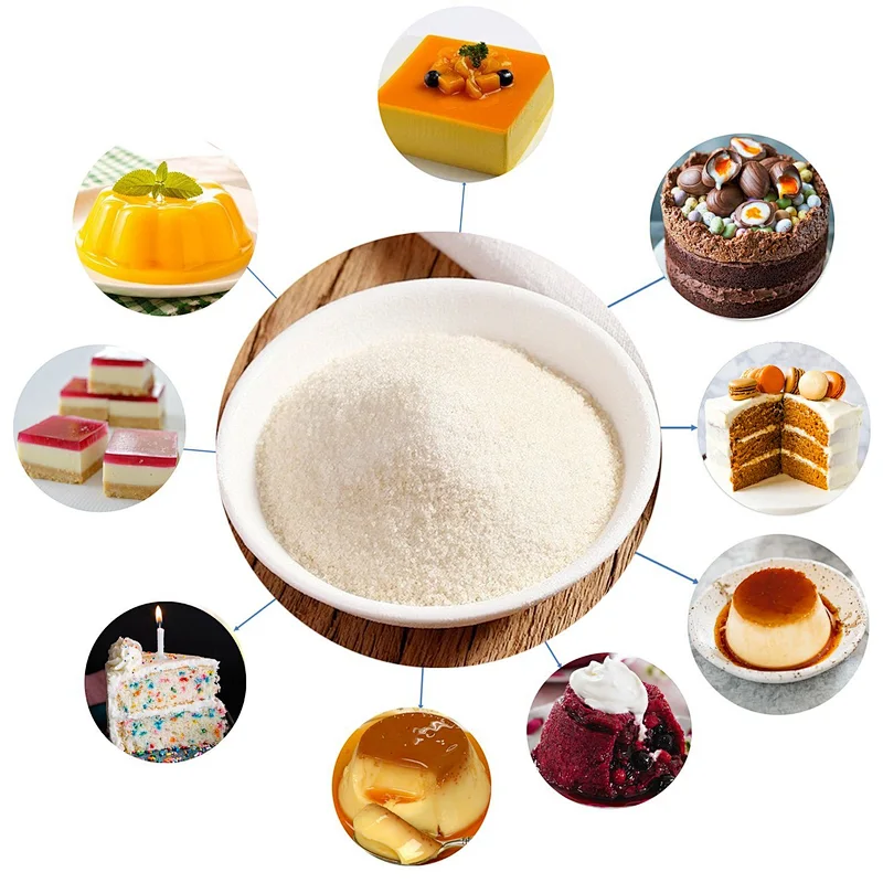 Thickener Halal Bovine Gelatin for Candy Jelly Beverage Food Additives 160 240 260 280 300 Bloom